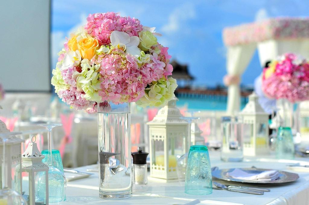 Piękne kolorowe kwiaty w tle - profesjonalne usługi florystyczne